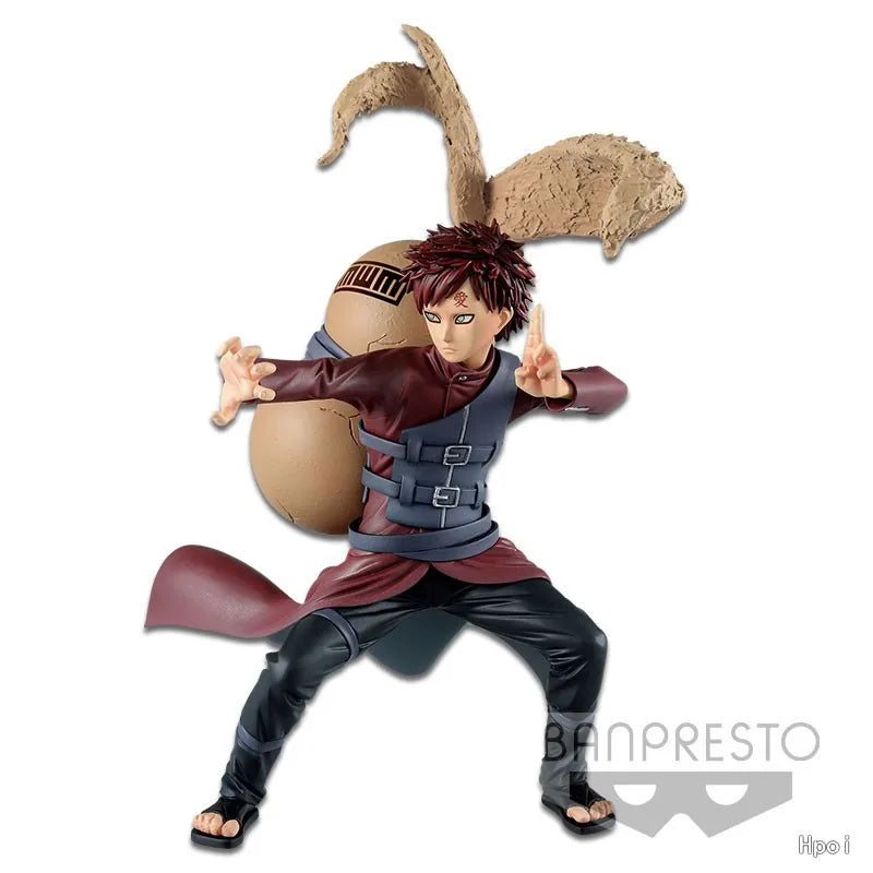 Anime VIBRATION STARS NARUTO Gaara Model Toy Gift Collection Action Figure 22CM PVC Red Gourd Standing Fighting Form Anime VIBRATION STARS NARUTO Gaara Model Toy Gift Collection Action Figure 22CM PVC Red Gourd Standing Fighting Form